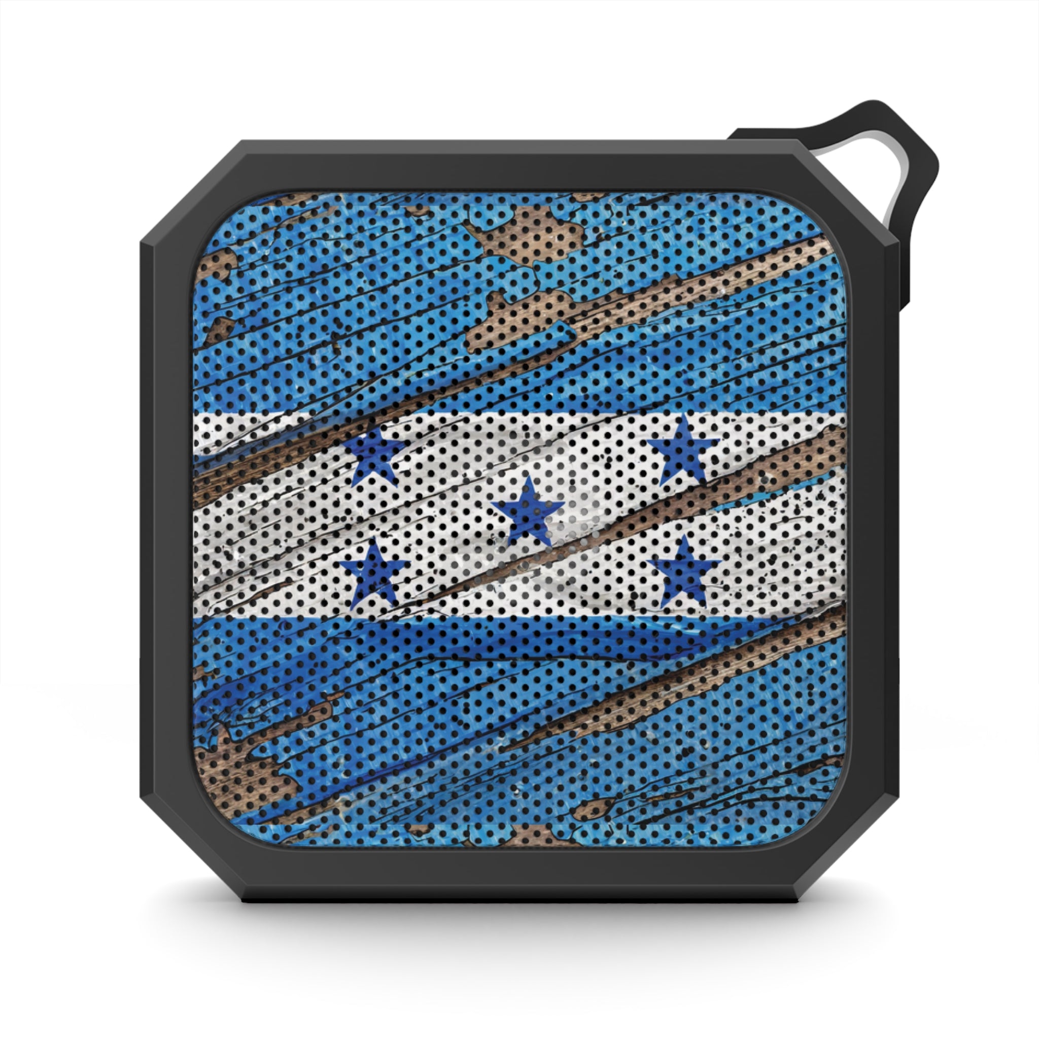 Bluetooth Outdoor Speaker - Honduras Flag Design, Portable Sound System, Waterproof Speaker, Gift for Adventurers, Travel Essential