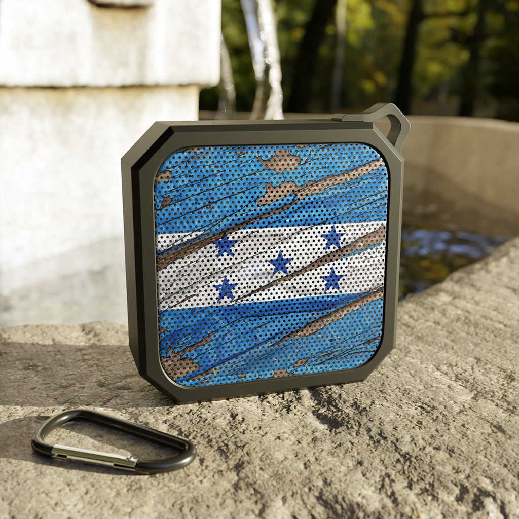 Bluetooth Outdoor Speaker - Honduras Flag Design, Portable Sound System, Waterproof Speaker, Gift for Adventurers, Travel Essential