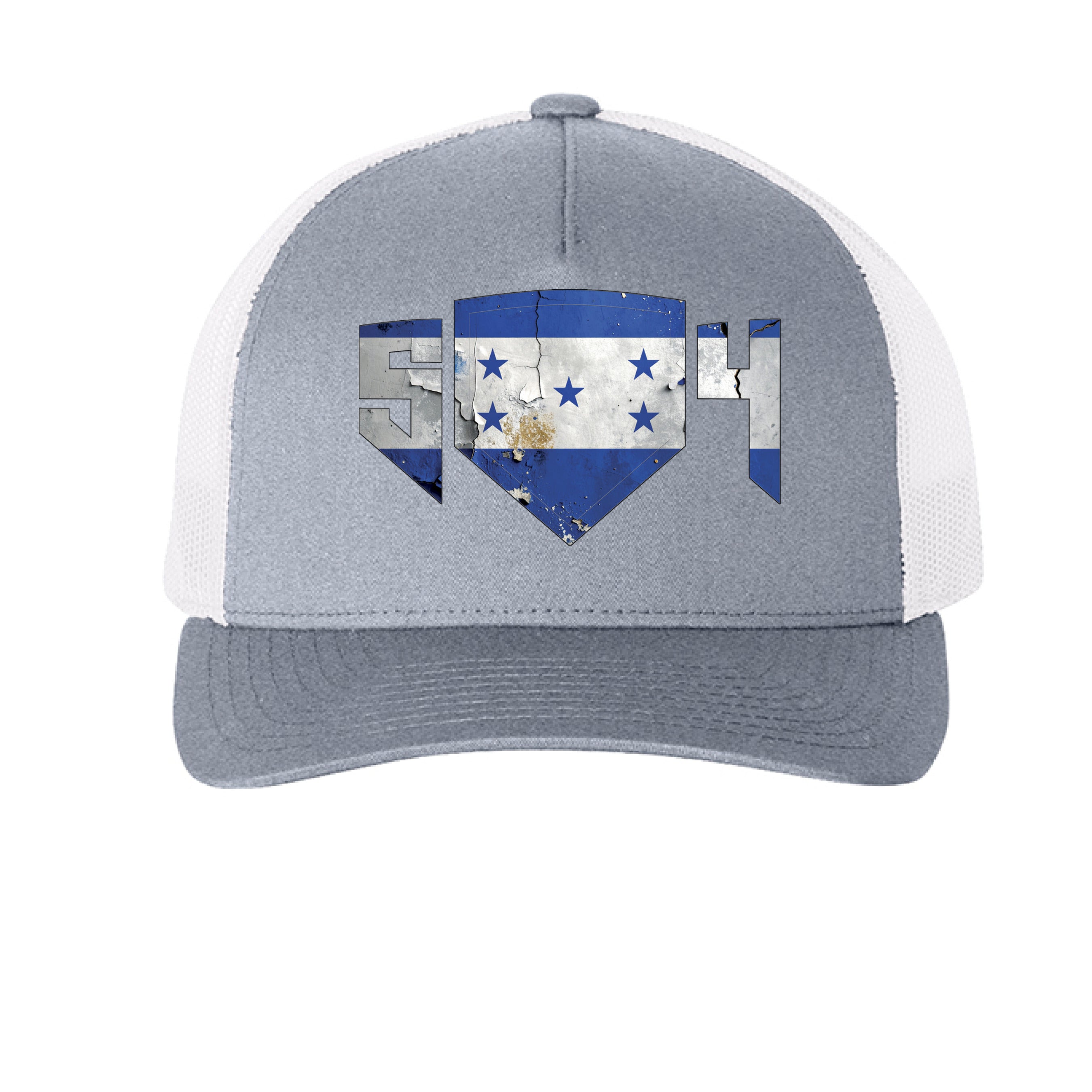 Heather/ White - FRONT